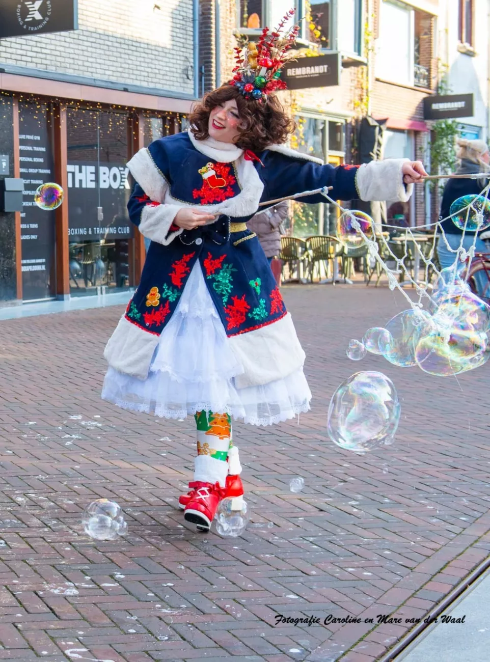 zeepbellen kerst