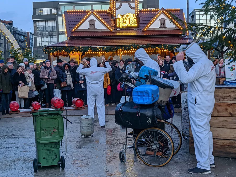 muziek met afval kerst-3