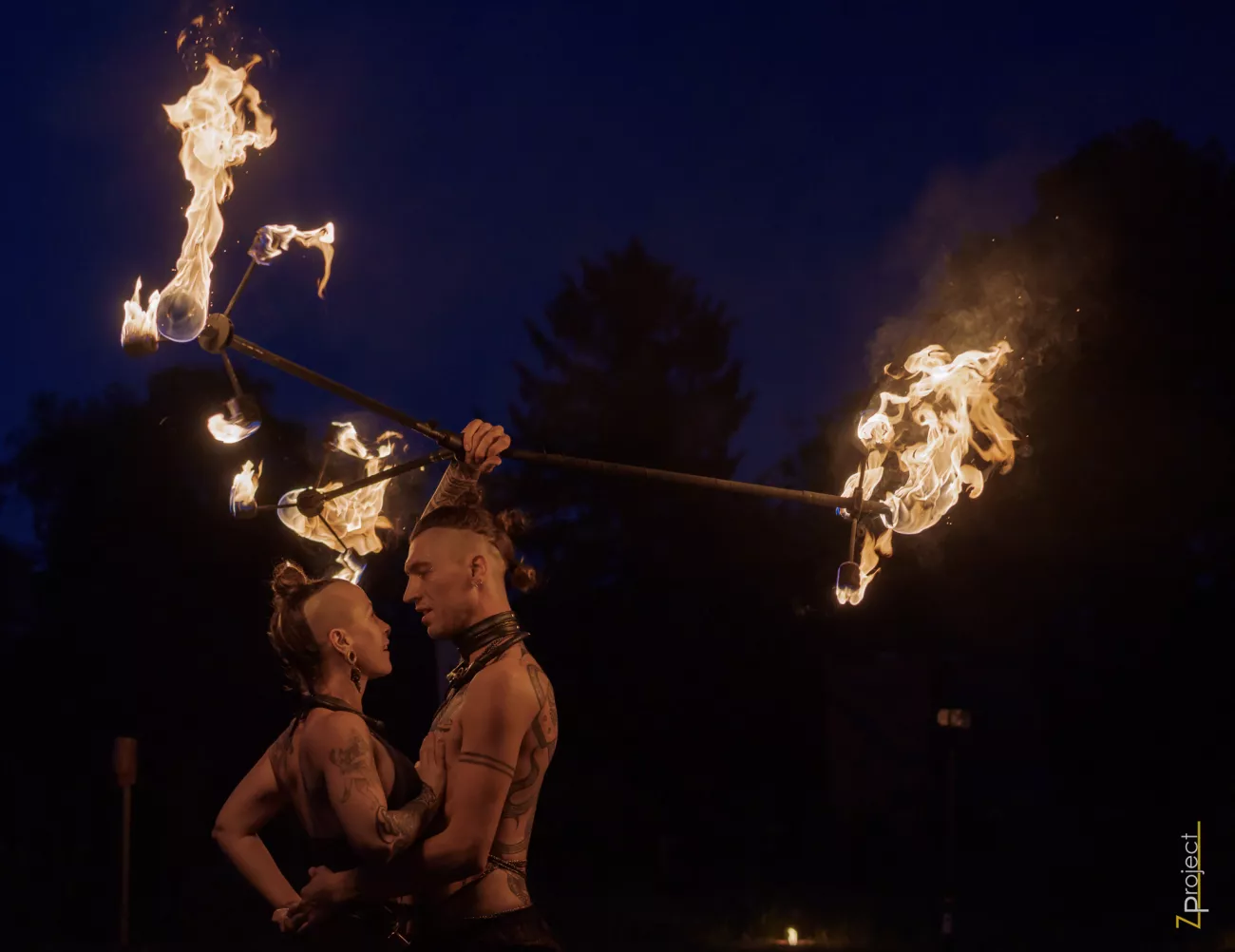 trio vuurshow