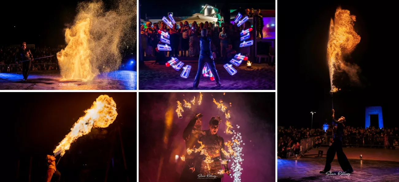 trio vuurshow