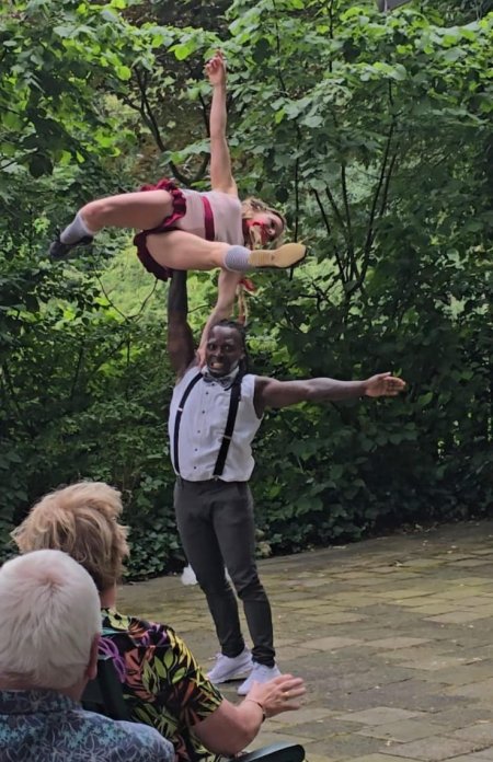 Handbalancing duo
